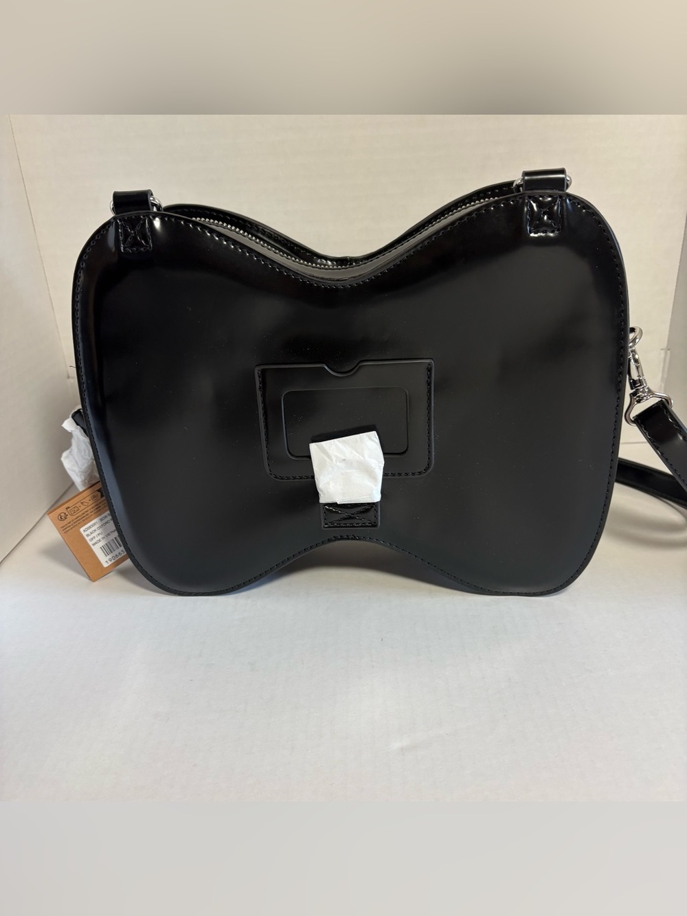 Dr. Martens NWT Vegan Bow Bag Black Goth Punk Y2K Backpack Crossbody Grunge - Picture 4 of 16